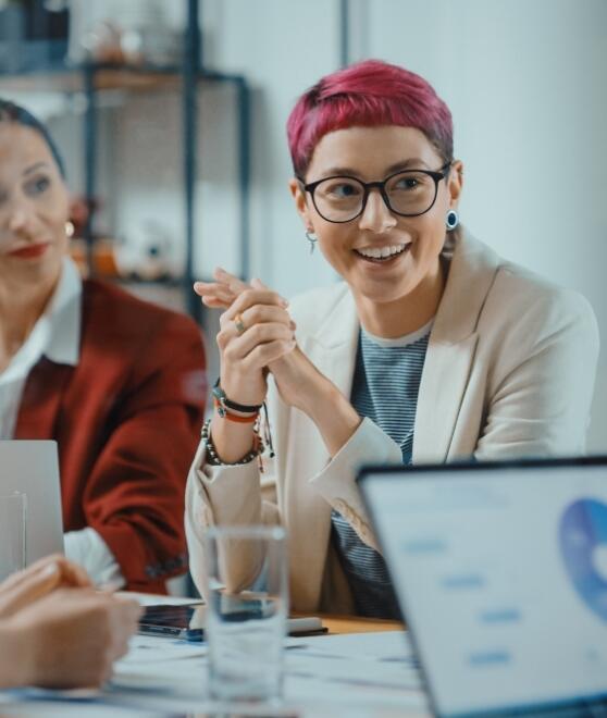 Woman in stem